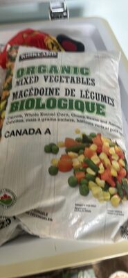 Organic Mixed Vegetables